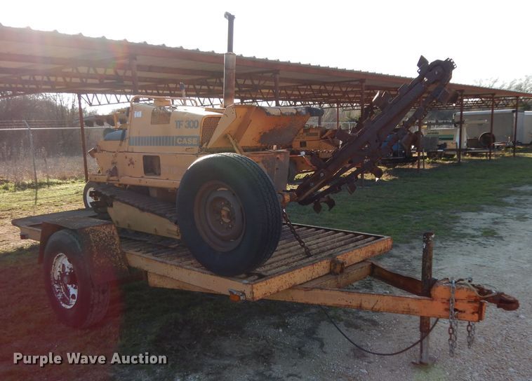 image for item GE9259 1979 Case TF300 trencher