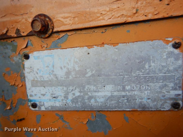 image for item GE9259 1979 Case TF300 trencher