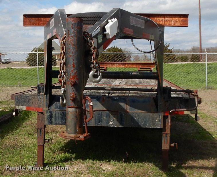 image for item GE9260 1998 shop built equipment trailer