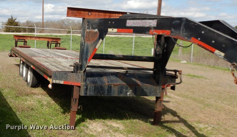 image for item GE9260 1998 shop built equipment trailer