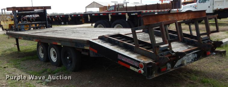 image for item GE9260 1998 shop built equipment trailer