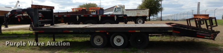 image for item GE9260 1998 shop built equipment trailer