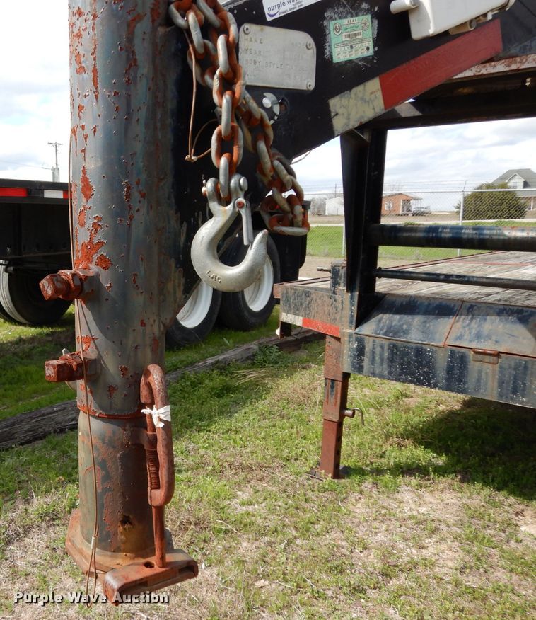 image for item GE9260 1998 shop built equipment trailer