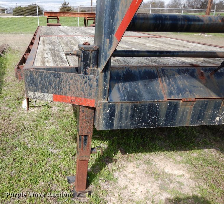 image for item GE9260 1998 shop built equipment trailer