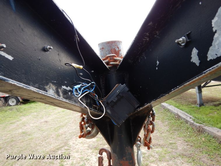 image for item GE9260 1998 shop built equipment trailer