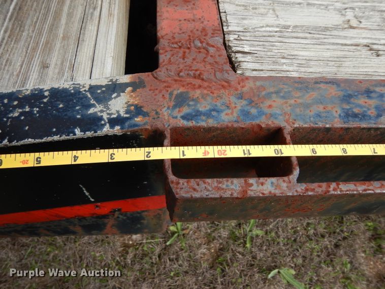 image for item GE9260 1998 shop built equipment trailer