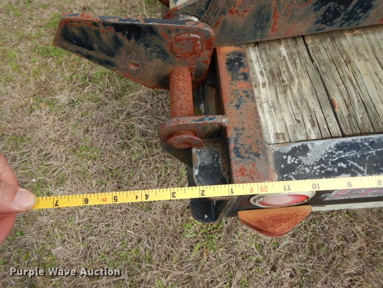 image for item GE9260 1998 shop built equipment trailer