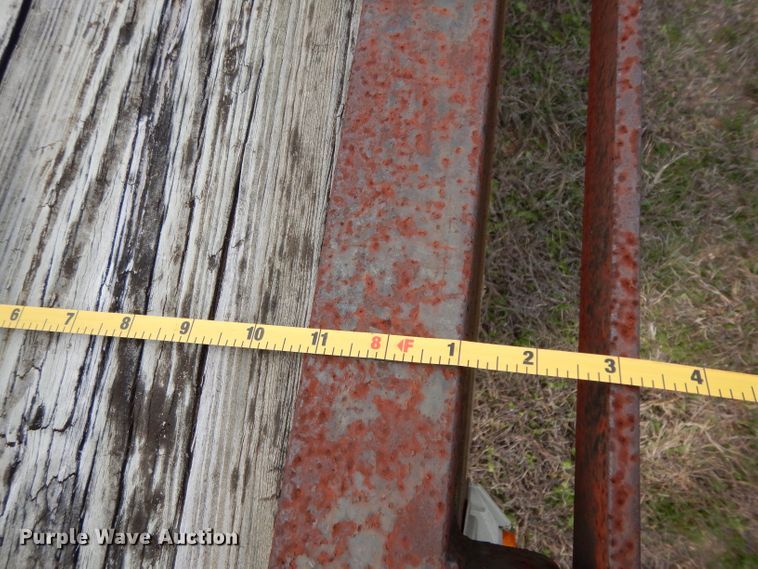 image for item GE9260 1998 shop built equipment trailer