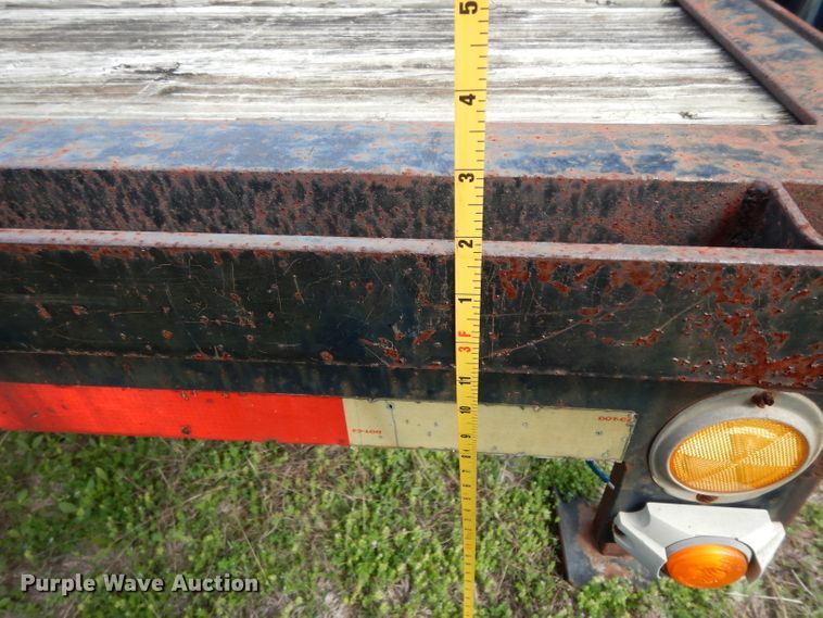 image for item GE9260 1998 shop built equipment trailer