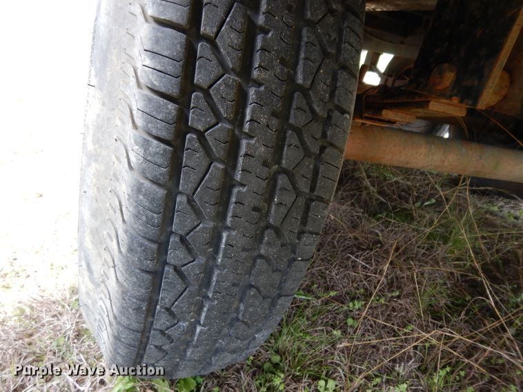 image for item GE9260 1998 shop built equipment trailer