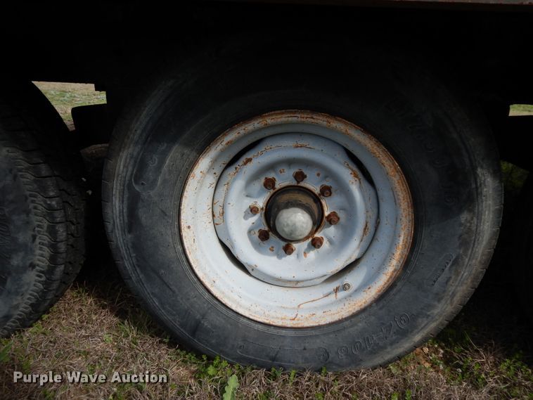 image for item GE9260 1998 shop built equipment trailer