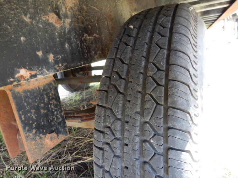 image for item GE9260 1998 shop built equipment trailer