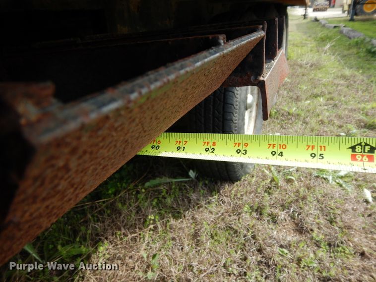 image for item GE9260 1998 shop built equipment trailer