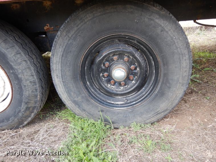 image for item GE9260 1998 shop built equipment trailer