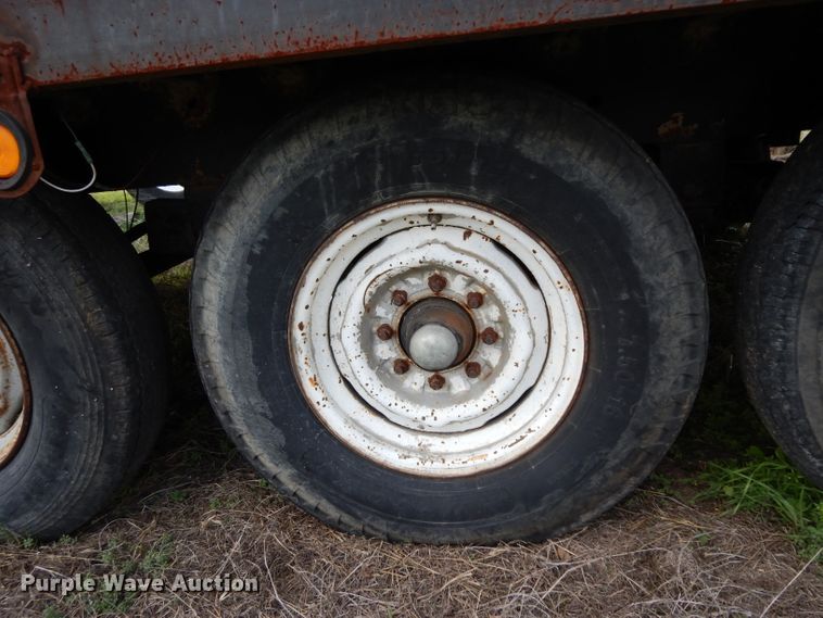 image for item GE9260 1998 shop built equipment trailer