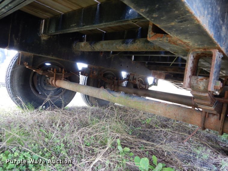 image for item GE9260 1998 shop built equipment trailer