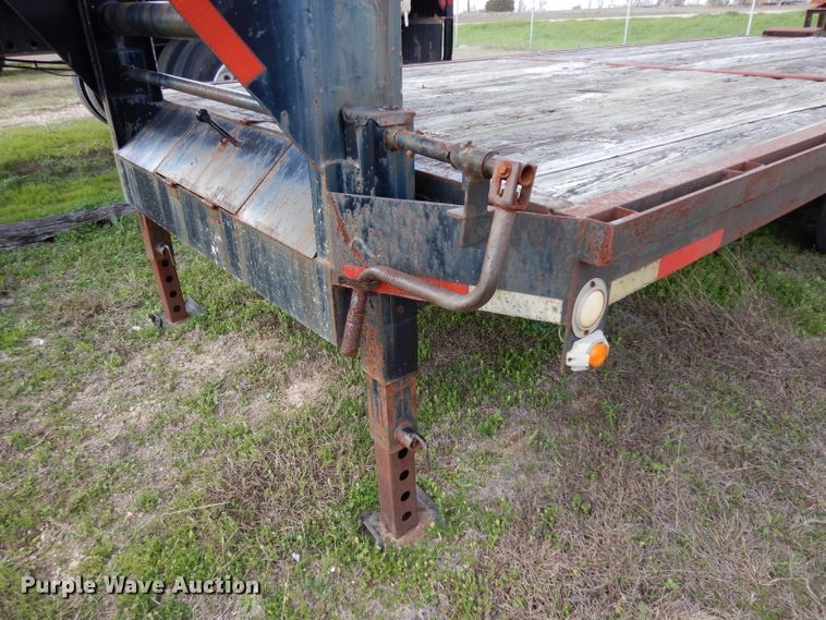 image for item GE9260 1998 shop built equipment trailer