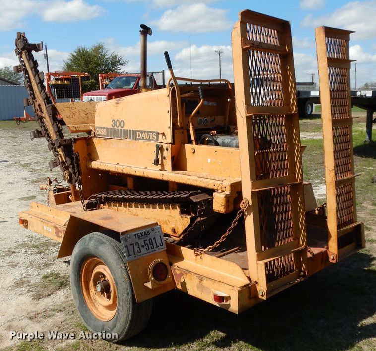 image for item GE9263 Case TF300 trencher