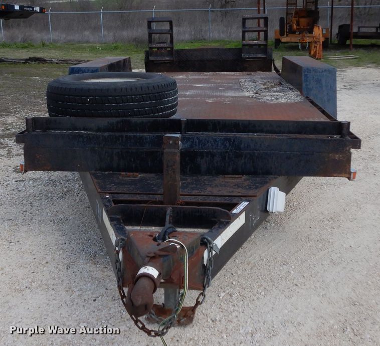 image for item GE9264 Shop built utility trailer
