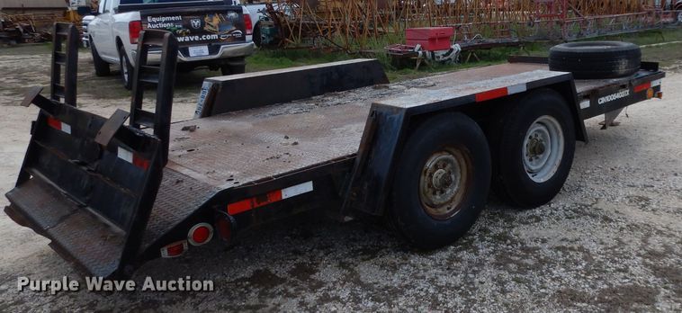 image for item GE9264 Shop built utility trailer