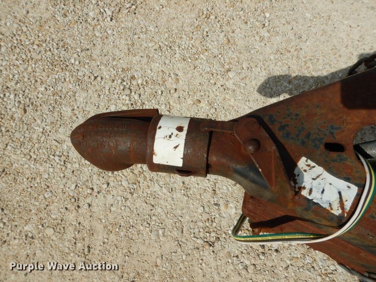 image for item GE9264 Shop built utility trailer