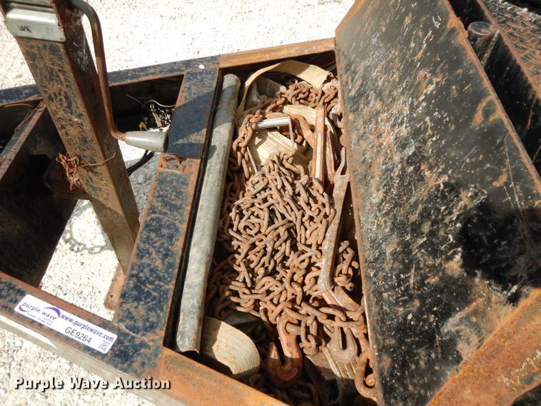 image for item GE9264 Shop built utility trailer