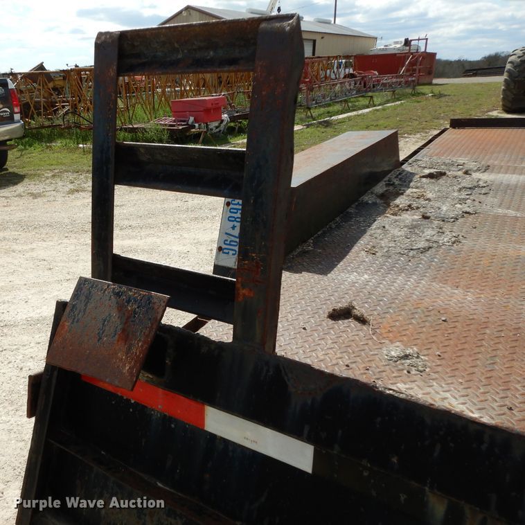 image for item GE9264 Shop built utility trailer