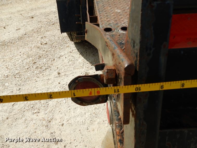 image for item GE9264 Shop built utility trailer