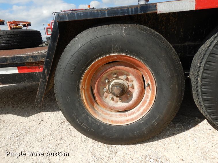 image for item GE9264 Shop built utility trailer