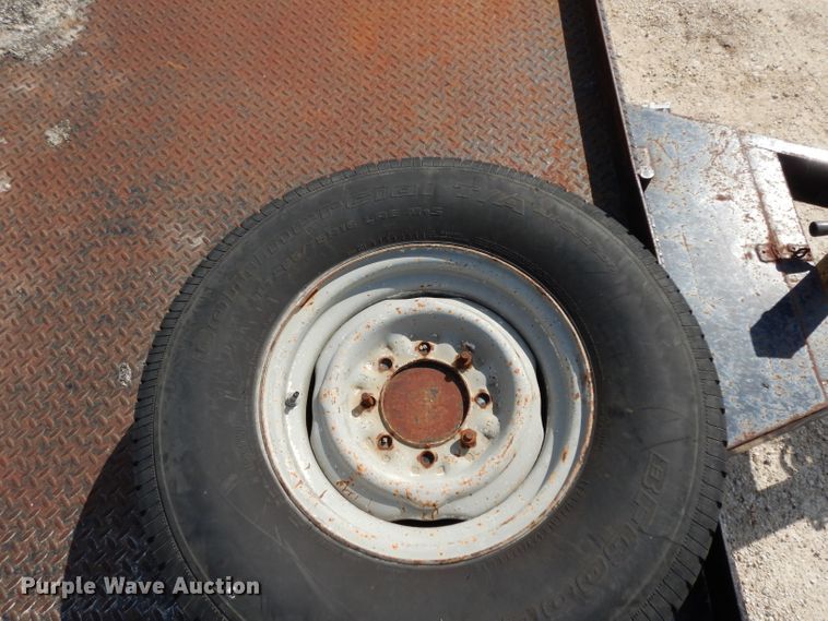 image for item GE9264 Shop built utility trailer