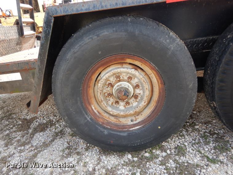 image for item GE9264 Shop built utility trailer