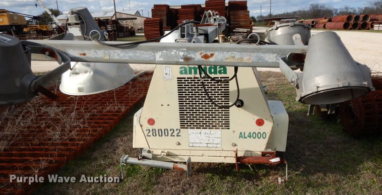 image for item GE9267 1994 Terex AL4000 light plant