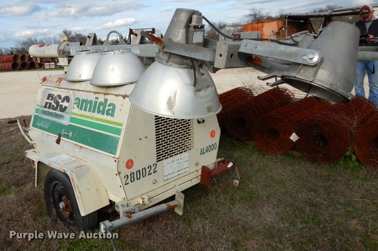 image for item GE9267 1994 Terex AL4000 light plant