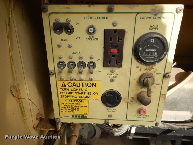 image for item GE9267 1994 Terex AL4000 light plant