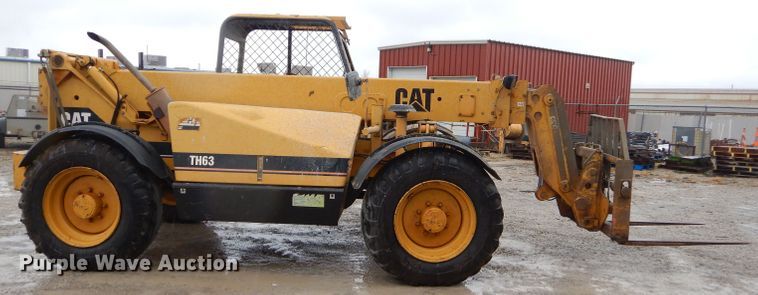 image for item GN9218 Caterpillar TH63  telehandler