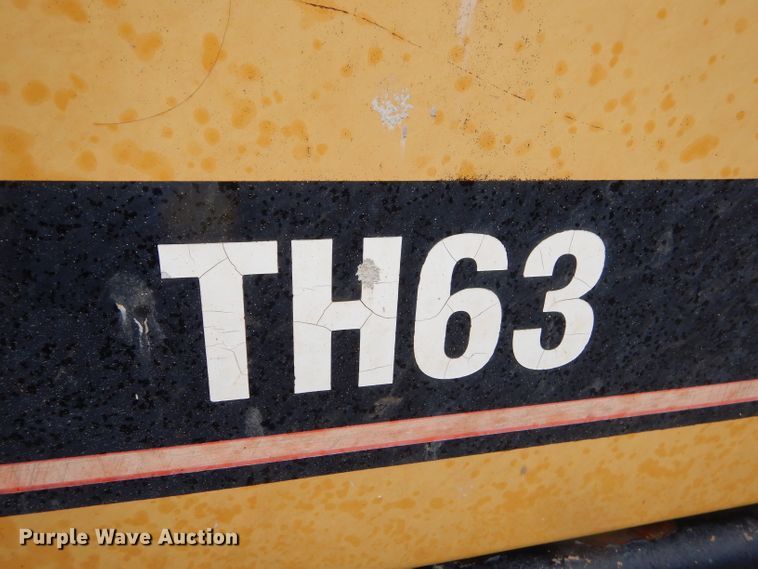 image for item GN9218 Caterpillar TH63  telehandler