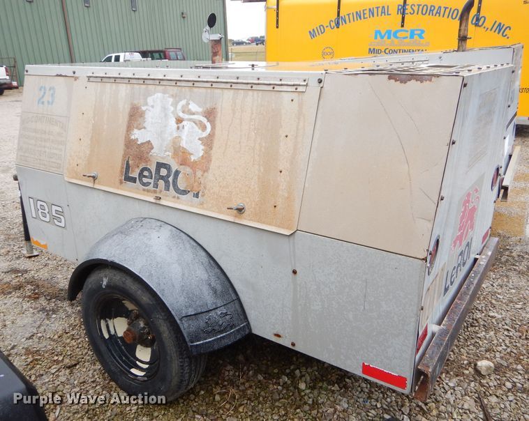 image for item GN9220 2000 Leroi 185 air compressor