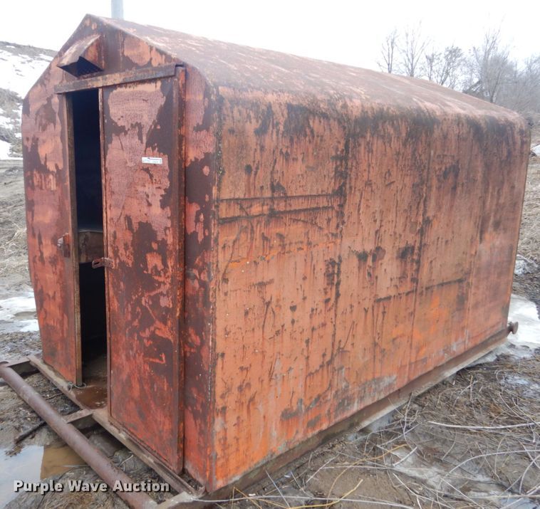 image for item GW9576 Steel shed