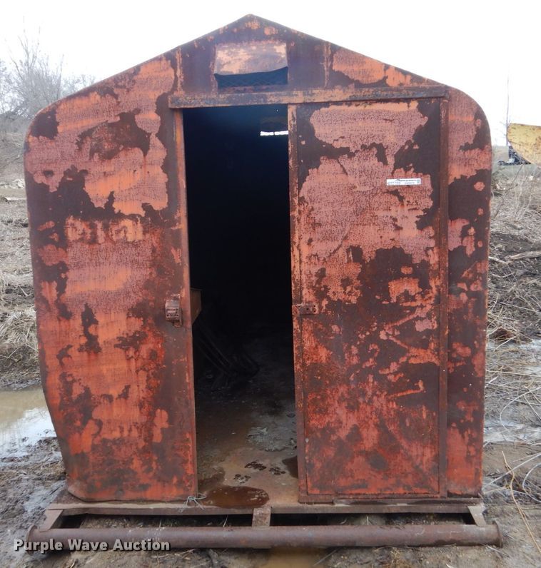 image for item GW9576 Steel shed