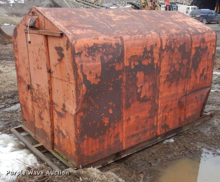 image for item GW9576 Steel shed