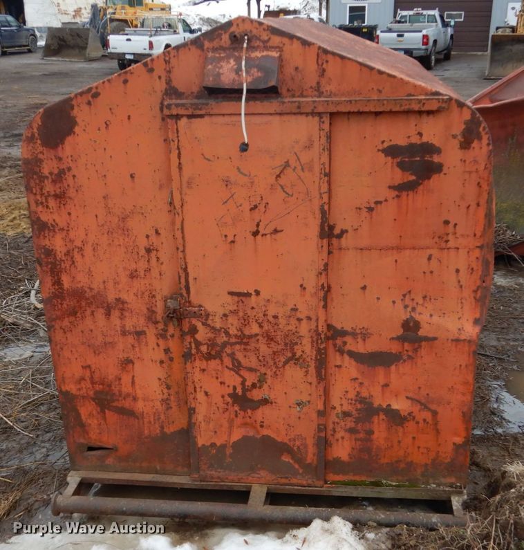 image for item GW9576 Steel shed