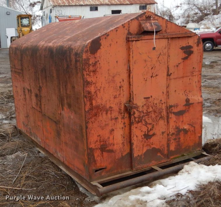 image for item GW9576 Steel shed