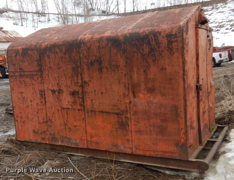 image for item GW9576 Steel shed