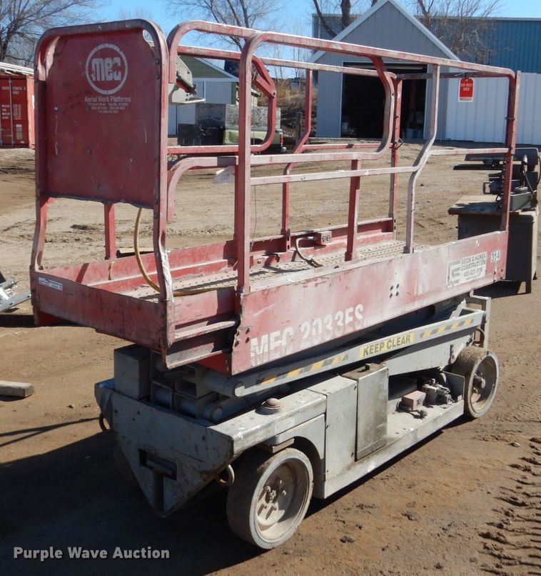 image for item GW9603 Mec 2033ES scissor lift