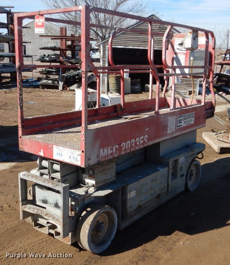 image for item GW9603 Mec 2033ES scissor lift