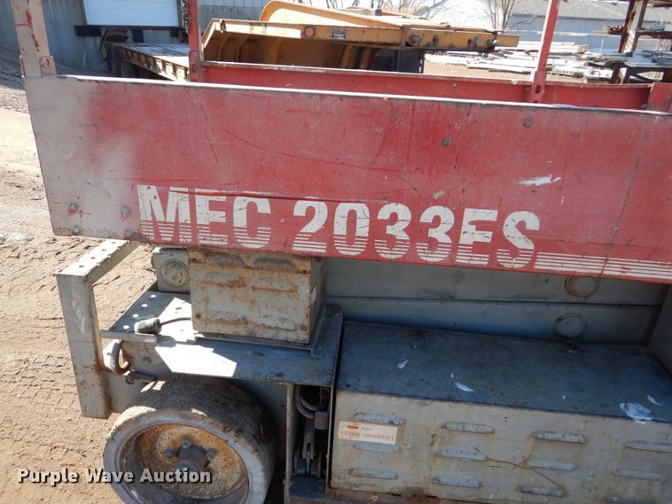 image for item GW9603 Mec 2033ES scissor lift
