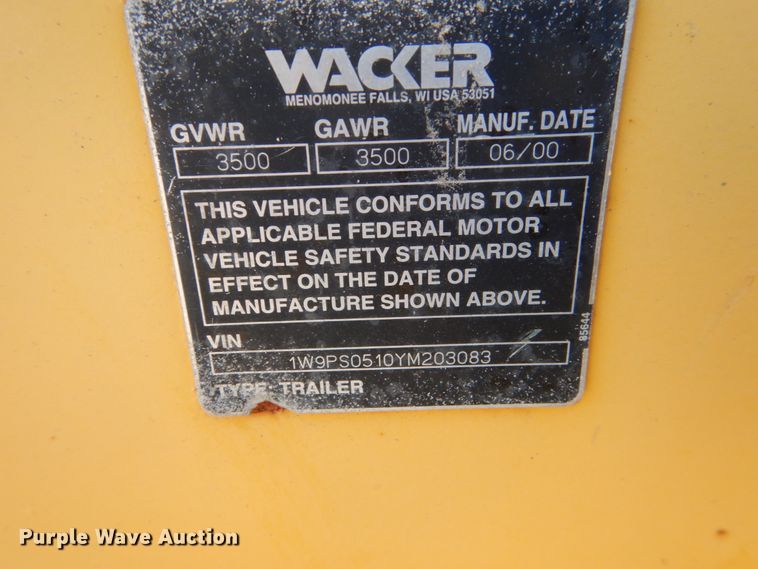 image for item GW9618 Wacker PT6LT water pump