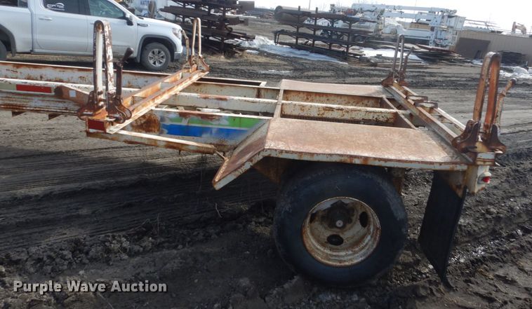 image for item GW9619 2012 shop built pole trailer