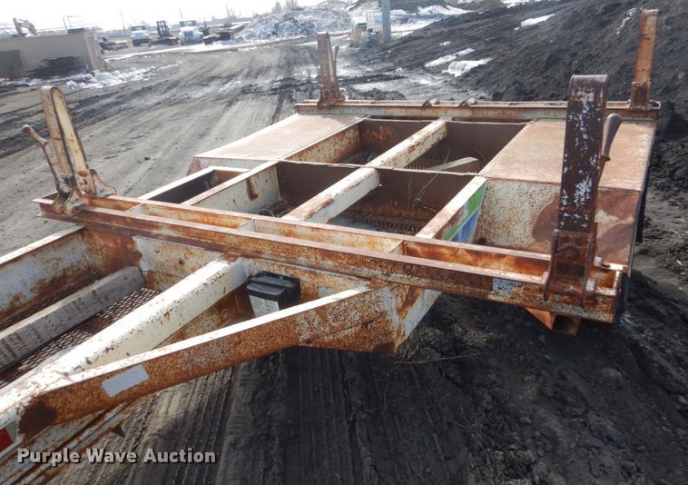 image for item GW9619 2012 shop built pole trailer