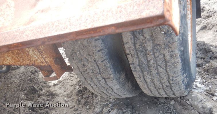 image for item GW9619 2012 shop built pole trailer